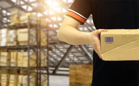 荷物仕分け